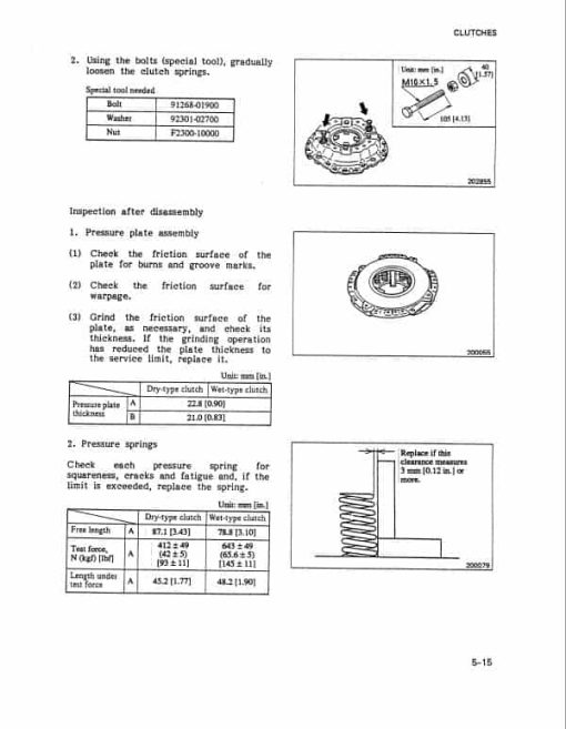 Mitsubishi FD10, FD14, FD15, FD18 Forklift Service Manual - Image 4