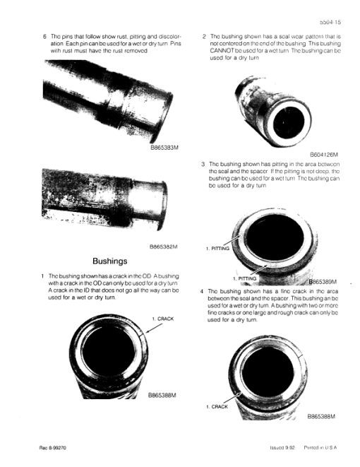 Case 550E Crawler Dozer Service Manual - Image 4