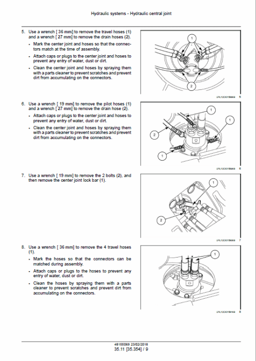 Case CX290D Crawler Excavator Service Manual - Image 4