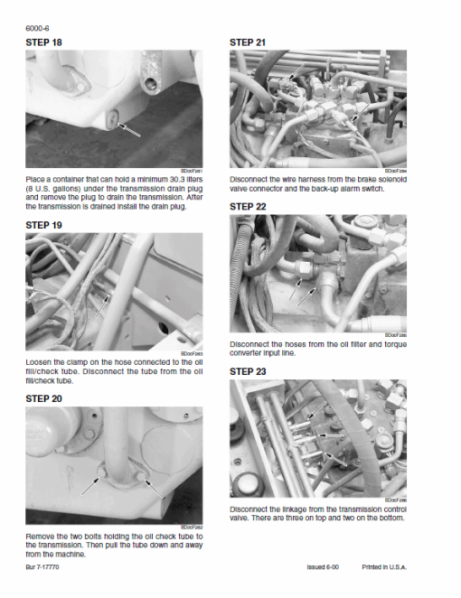 Case 550H Crawler Dozer Service Manual - Image 4