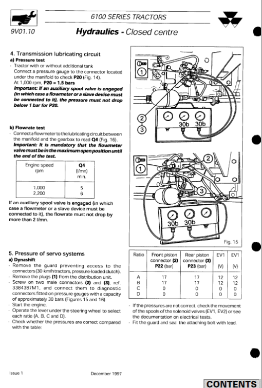 Massey Ferguson 6160, 6170, 6180, 6190 Tractor Repair Manual - Image 4