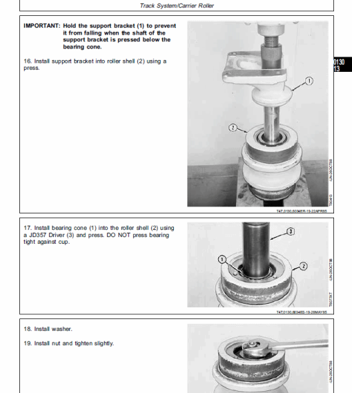 John Deere 655B, 755B Crawler Repair Technical Manual - Image 8