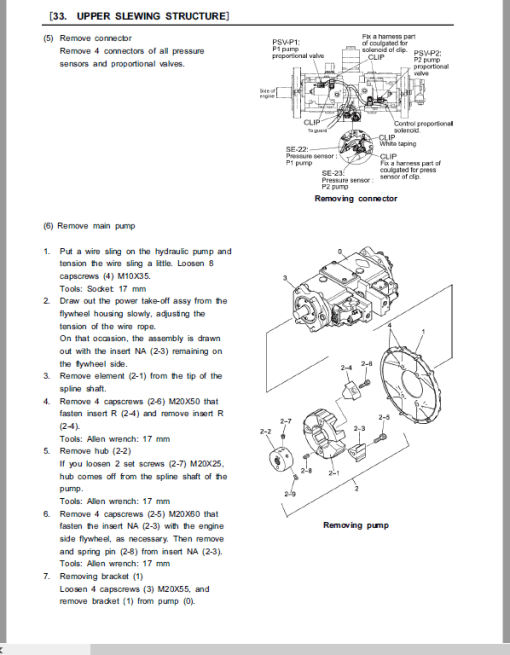 Kobelco SK350LC-9E Hydraulic Excavator Repair Service Manual - Image 4