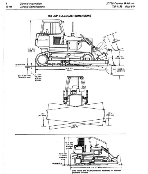 John Deere 750 Crawler Repair Technical  Manual (TM1136) - Image 3