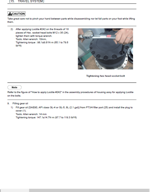 Kobelco SK350LC-10E, SK350NLC-10E Hydraulic Excavator Repair Service Manual - Image 4