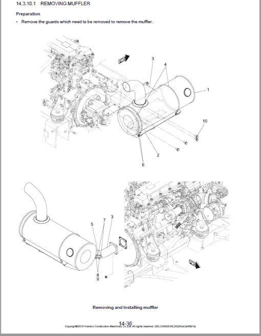 Kobelco SK380XDLC-10 Hydraulic Excavator Repair Service Manual - Image 4