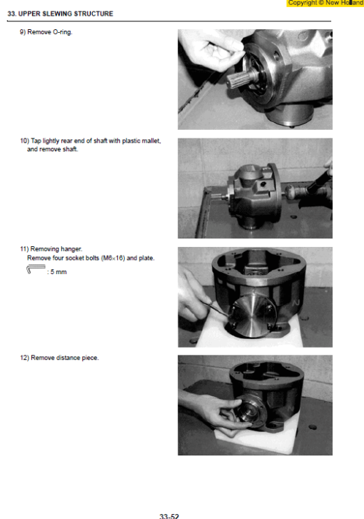 New Holland E40.2SR and E50.2SR Mini Excavator Service Manual - Image 4