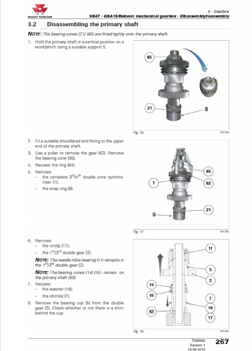 Massey Ferguson 7719, 7720, 7722, 7724, 7726 Tractor Service Manual - Image 4