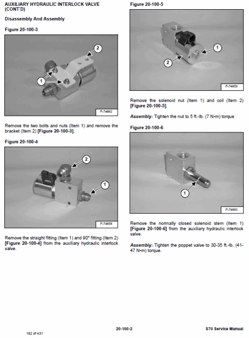 Bobcat S70 Skid-Steer Loader Service Manual - Image 4