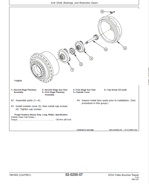 John Deere 653G Feller Buncher Service Repair Manual (SN after 880060 - ) - Image 4