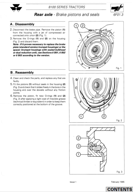 Massey Ferguson 8110, 8120, 8130 Tractor Service Manual - Image 4