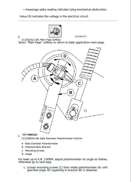 John Deere 842, 852, 854, 862, 864 Forage Round Baler Service Repair Manual (TM300119) - Image 4