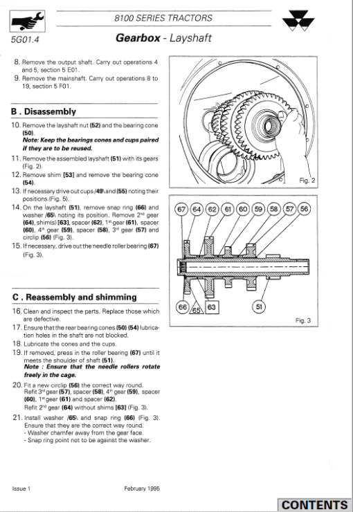 Massey Ferguson 8140, 8150, 8160 Tractor Service Manual - Image 4