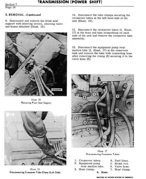 Komatsu Dresser TD7C, TD7E, TD8C and TD8E Dozer Service Manual - Image 5