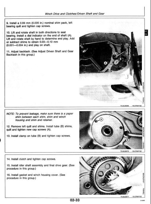 Timberjack 380C, 450C, 480C Skidder Service Repair Manual - Image 4