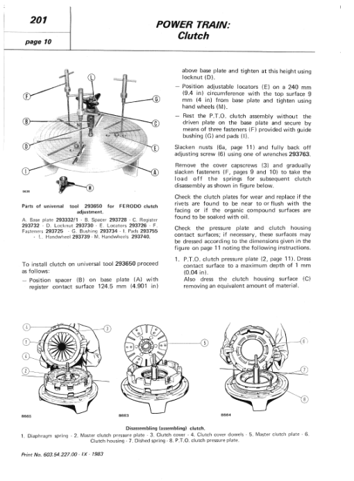 Fiat 480, 500S, 540S, 640 Tractor Workshop Service Manual - Image 4