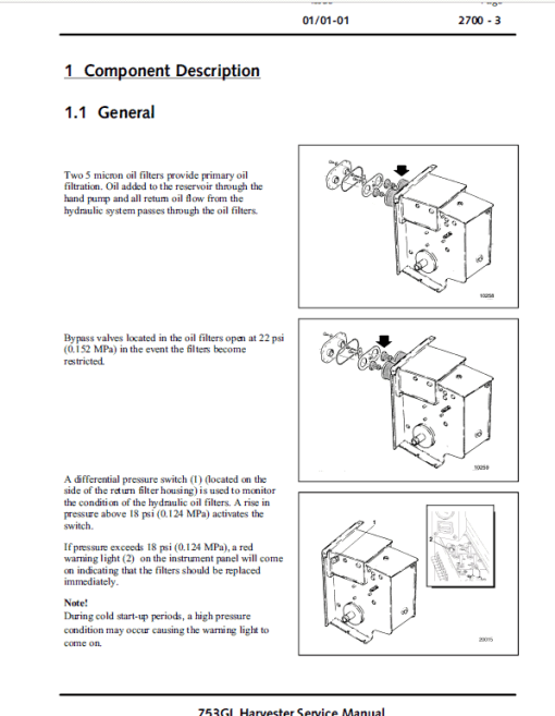 John Deere 753GL Tracked Harvester Repair Technical Manual (S.N 001027 – 001031) - Image 4