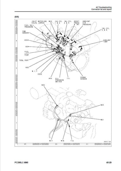 Komatsu PC390LC-8M0 Excavator Repair Service Manual - Image 4