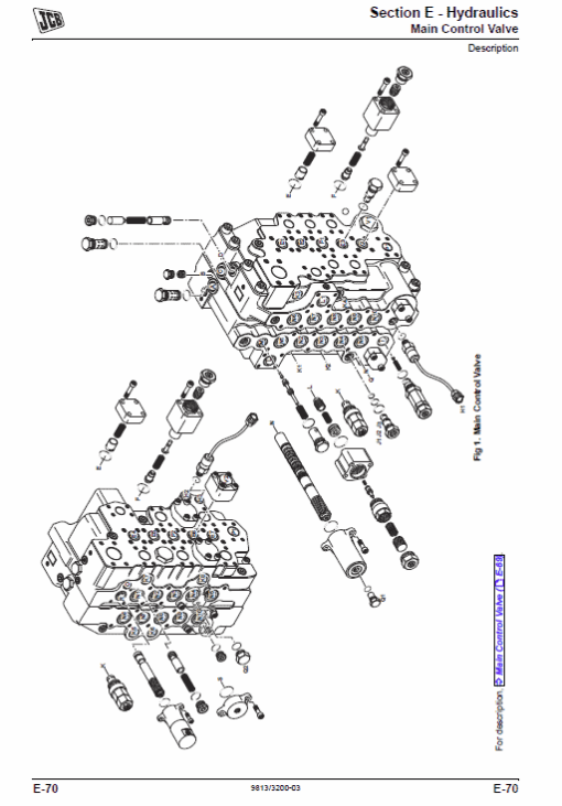 JCB JS115, JS130, JS145, JS160, JS180, JS190, JS200, JS210, JS220, JS235 Excavator Manual - Image 4