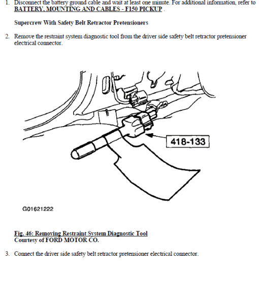 Ford F150 Pickup Repair and Service Manual for Year: 2001-2003 - Image 3