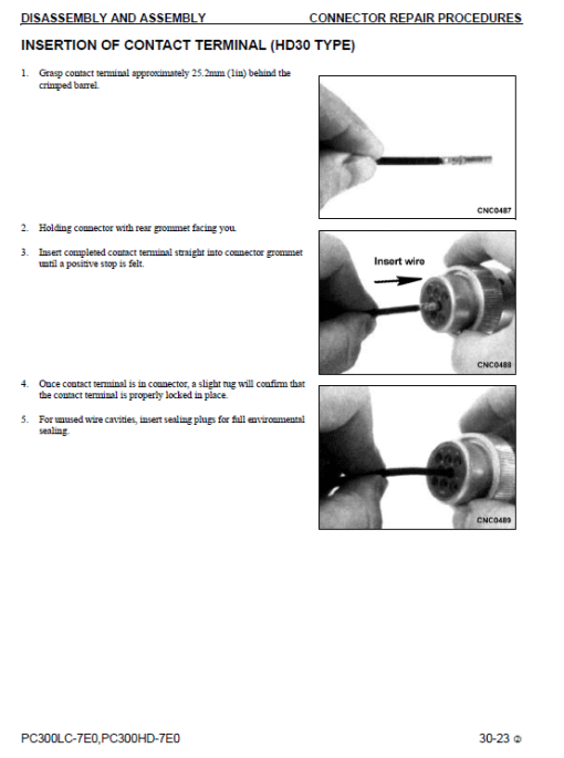 Komatsu PC300LC-7E0, PC300HD-7E0 Excavator Service Manual - Image 4