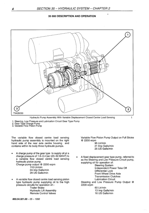 New Holland 100 HP, 115 HP, 135 HP, 160 HP Tractor Service Manual - Image 4