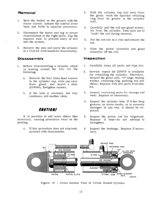 Case 1150 Crawler Dozer Service Manual - Image 3