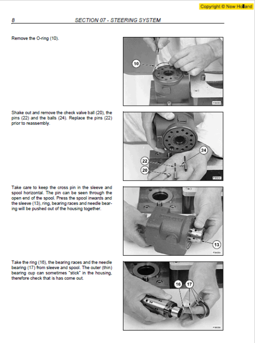 New Holland MH5.6, MH City and MH Plus Excavator Manual - Image 4