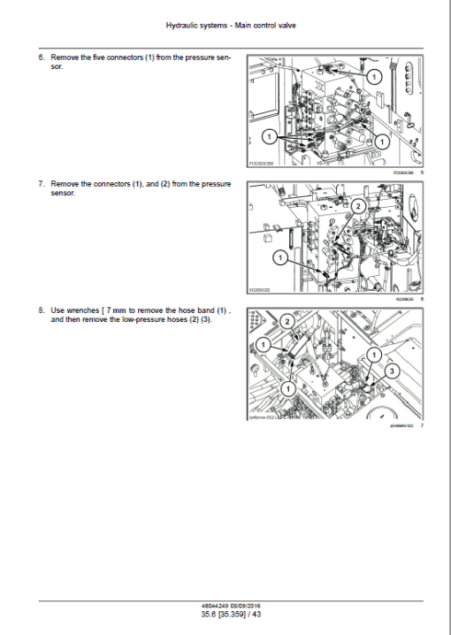 Case CX500C Crawler Excavator Service Manual - Image 4