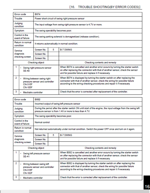 Kobelco SK180N-10E, SK180LC-10E Hydraulic Excavator Repair Service Manual - Image 4