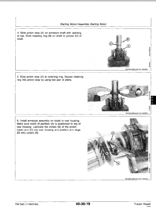 John Deere 2000, 2100, 2200, 2300, 2400 Tractors Repair Technical Manual - Image 4