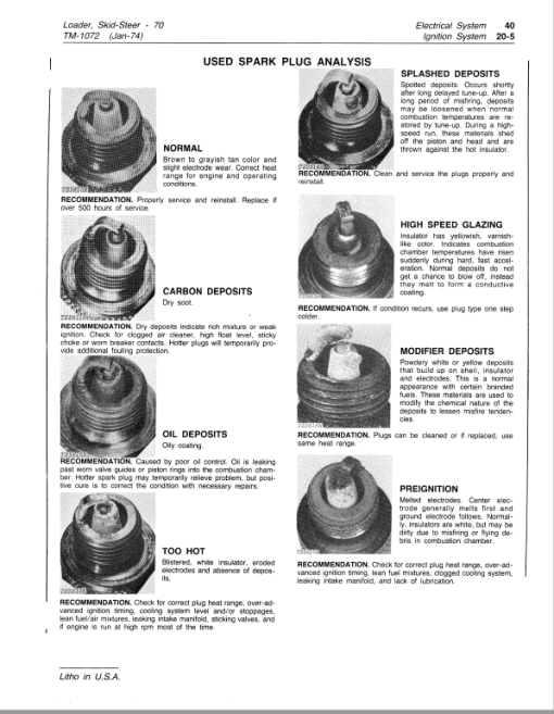 John Deere 70 SkidSteer Loader Repair Technical Manual (TM1072) - Image 4