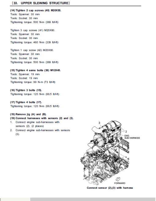 Kobelco SK500LC-9 Hydraulic Excavator Repair Service Manual - Image 4