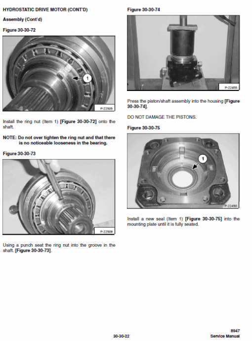 Massey Ferguson MF 8947 Telescopic Handler Service Manual - Image 4