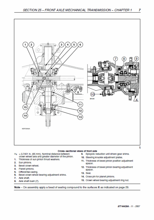 New Holland T4040, T4050 Tractor Service Manual - Image 4