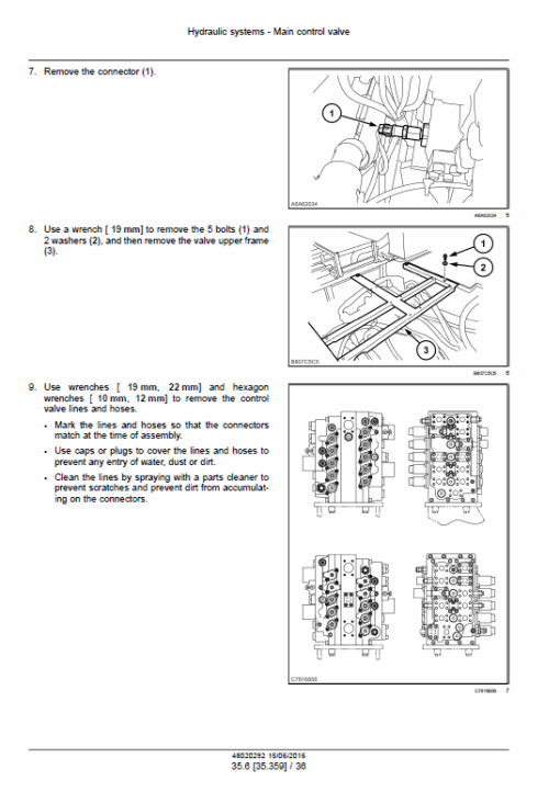 Case CX800B Crawler Excavator Service Manual - Image 4