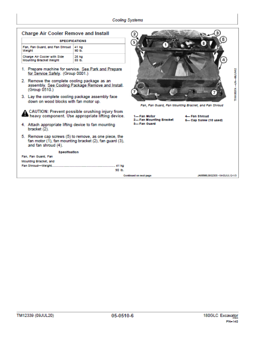 John Deere 180GLC Excavator Repair Technical Manual (S.N after E020001 -) - Image 4