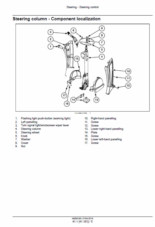 New Holland WE170B, WE190B Wheeled Excavator Service Manual - Image 4