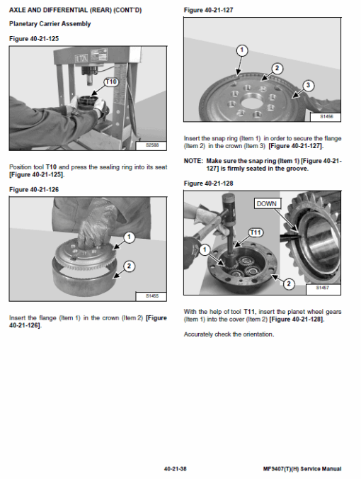 Massey Ferguson MF 9306, 9407 (T)(H) Telescopic Handler Service Manual - Image 4