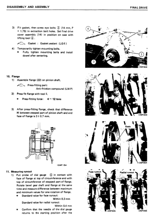 Komatsu D41S-3 and D41Q-3 Dozer Service Manual - Image 4