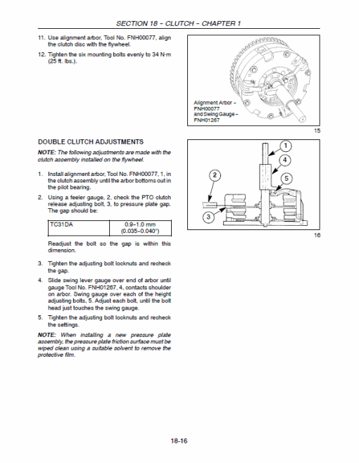 New Holland TC31DA, TC34DA Tractor Service Manual - Image 4