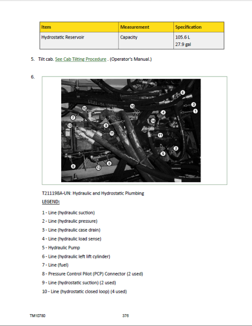 John Deere 850JR Crawler Dozer Repair Technical Manual - Image 4