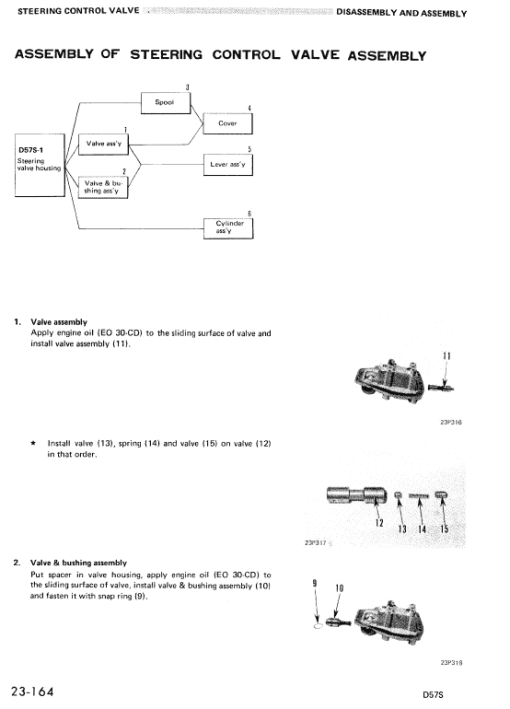 Komatsu D57S-1 Dozer Service Manual - Image 4