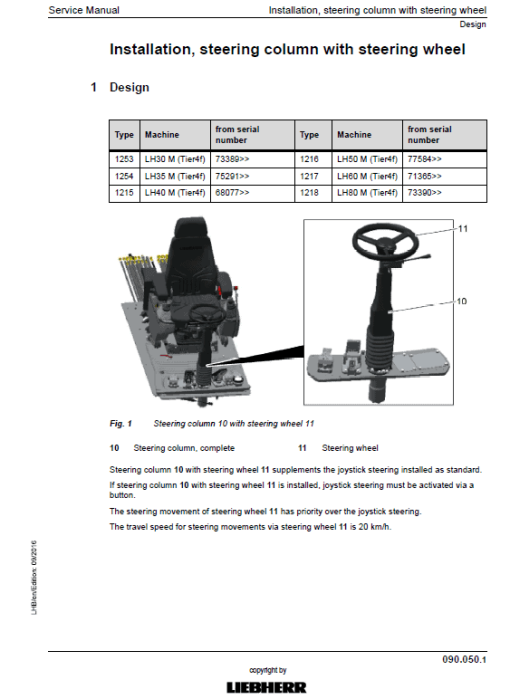 Liebherr LH60C, LH60M, LH60MT Tier 4F Hydraulic Excavator Service Manual - Image 4