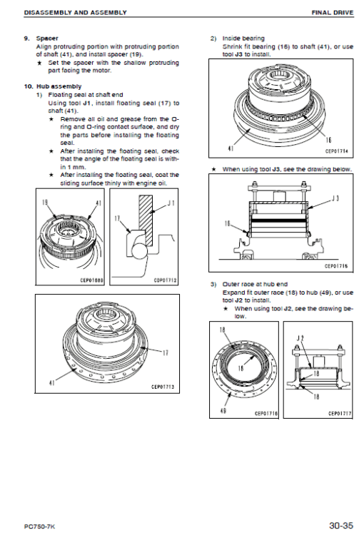 Komatsu PC750SE-7K, PC750LC-7K Excavator Service Manual - Image 4