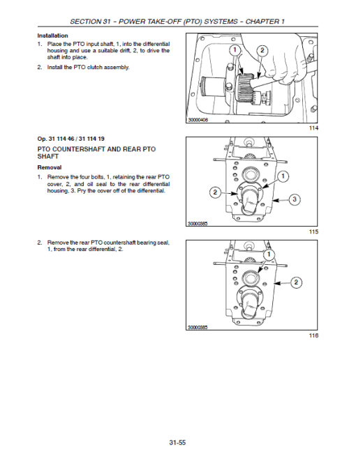 New Holland TC35A, TC35DA, TC40A Tractor Service Manual - Image 4