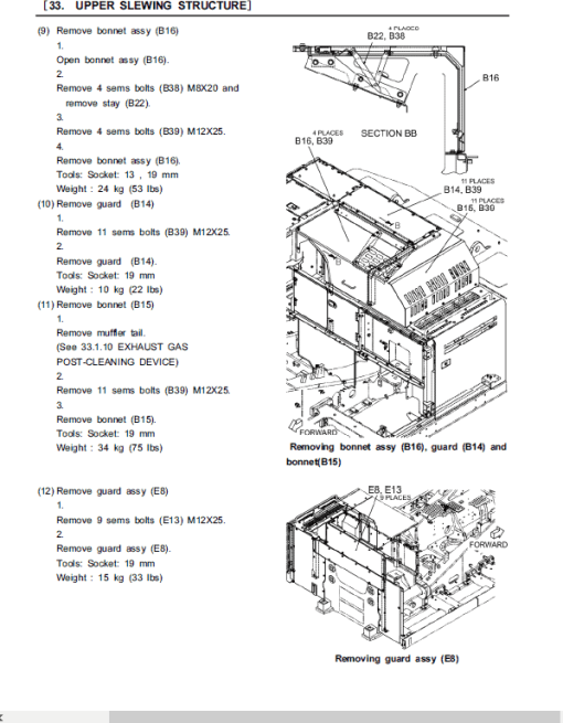 Kobelco SK850LC-9 Hydraulic Excavator Repair Service Manual - Image 4