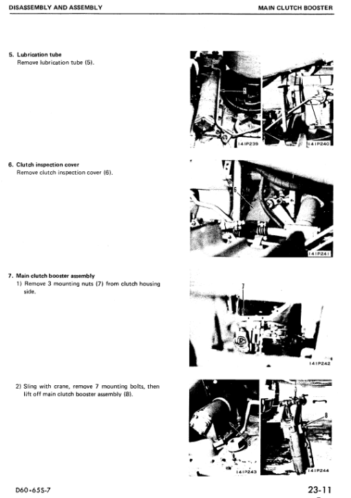 Komatsu D60S-7 and S65S-7 Dozer Service Manual - Image 4