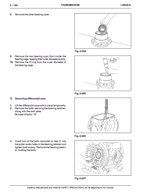 New Holland LW230.B Wheel Loader Service Manual - Image 4