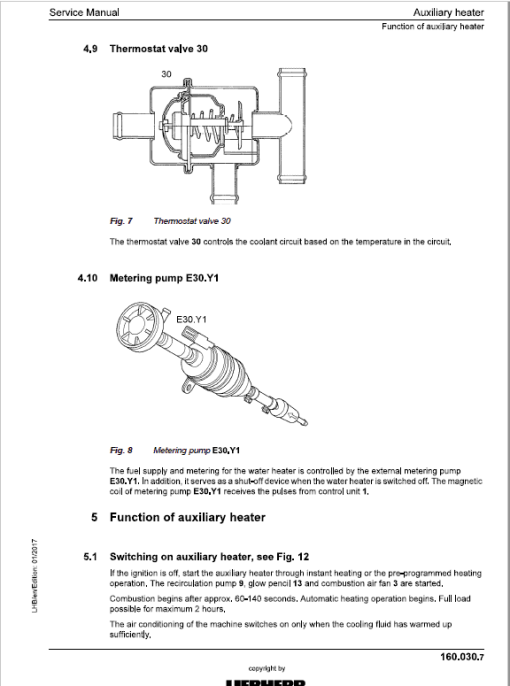 Liebherr LH110C, LH110M Tier 4F Hydraulic Excavator Service Manual - Image 4